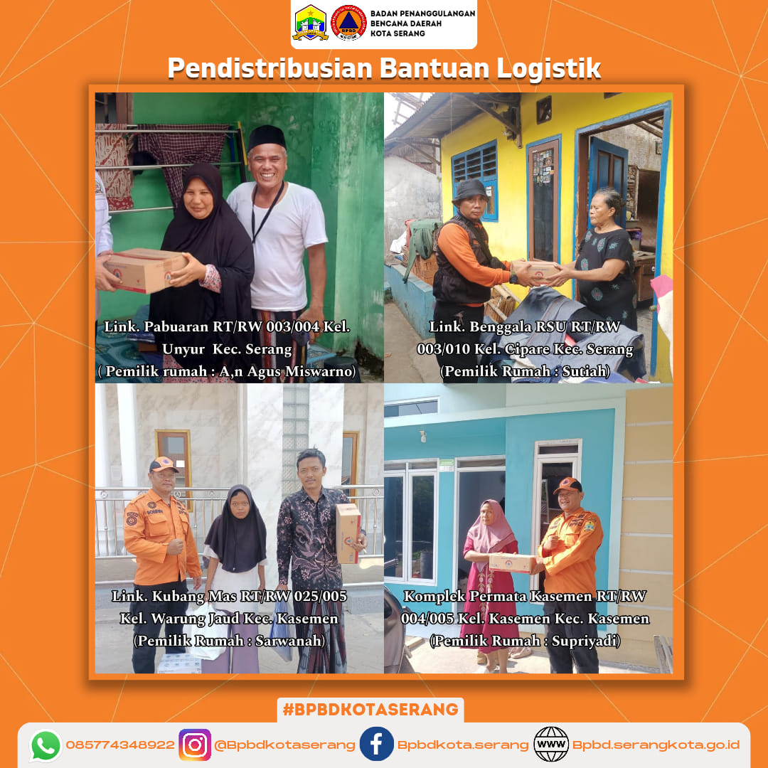 PENDISTRIBUSIAN BANTUAN LOGISTIK