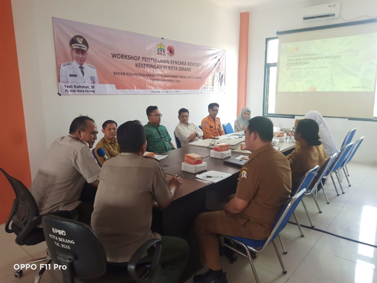 GIAT BPBD KOTA SERANG PENYUSUNAN RENCANA KONTIJENSI KEKERINGAN