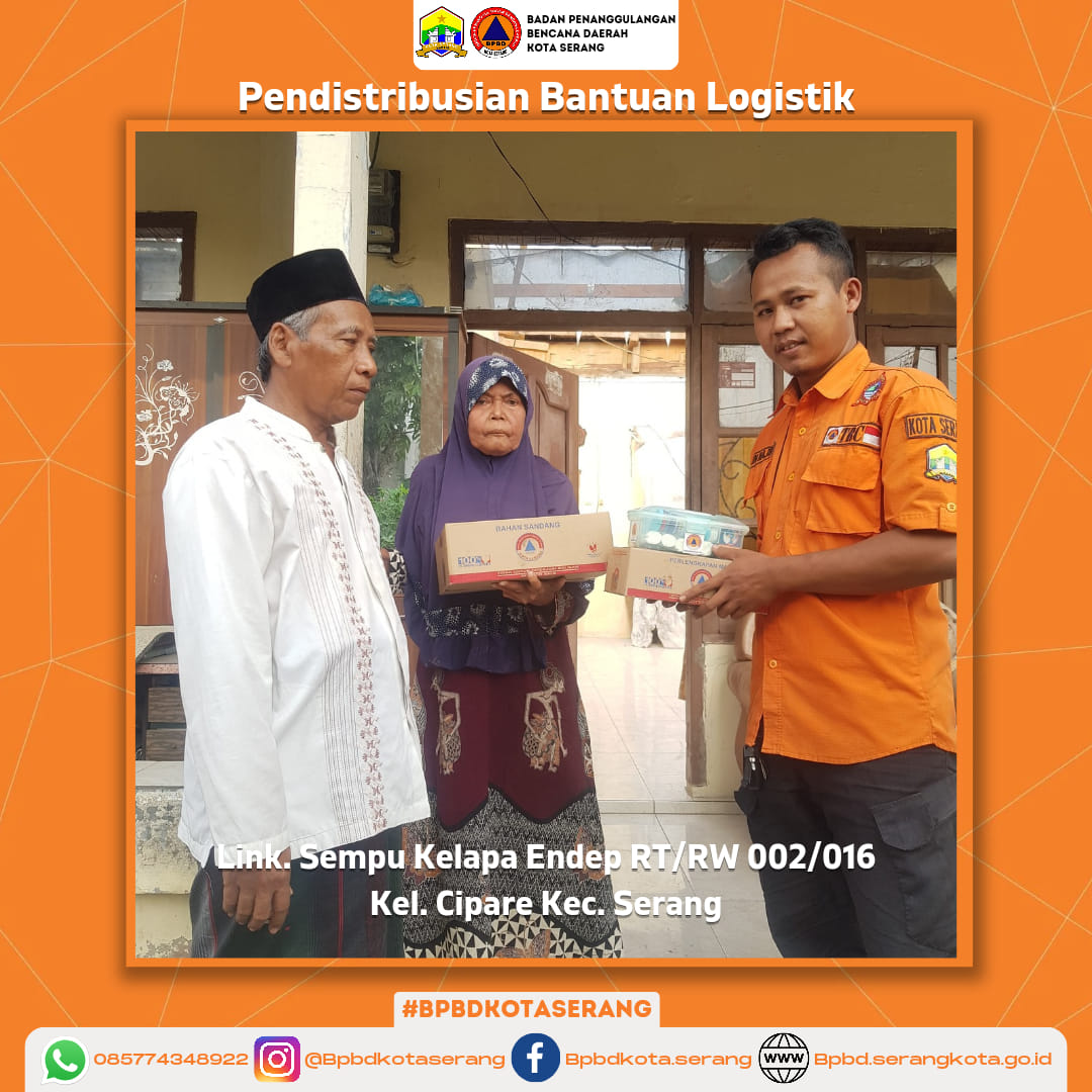 PENDISTRIBUSIAN BANTUAN LOGISTIK