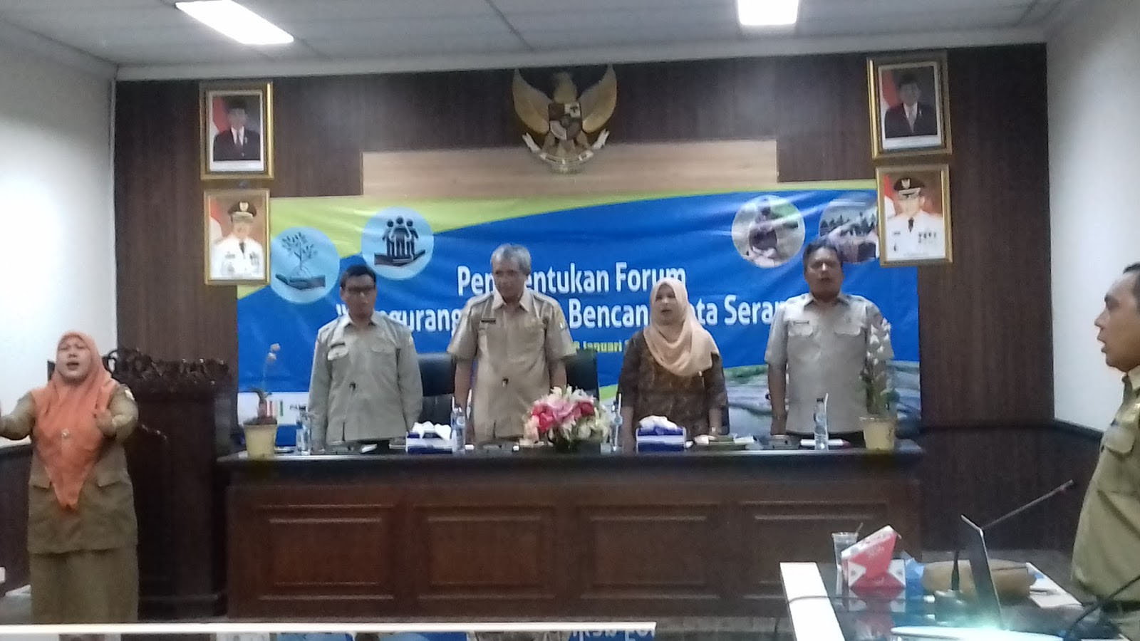 BPBD KOTA SERANG Bentuk Forum Pencegahan Resiko Bencana