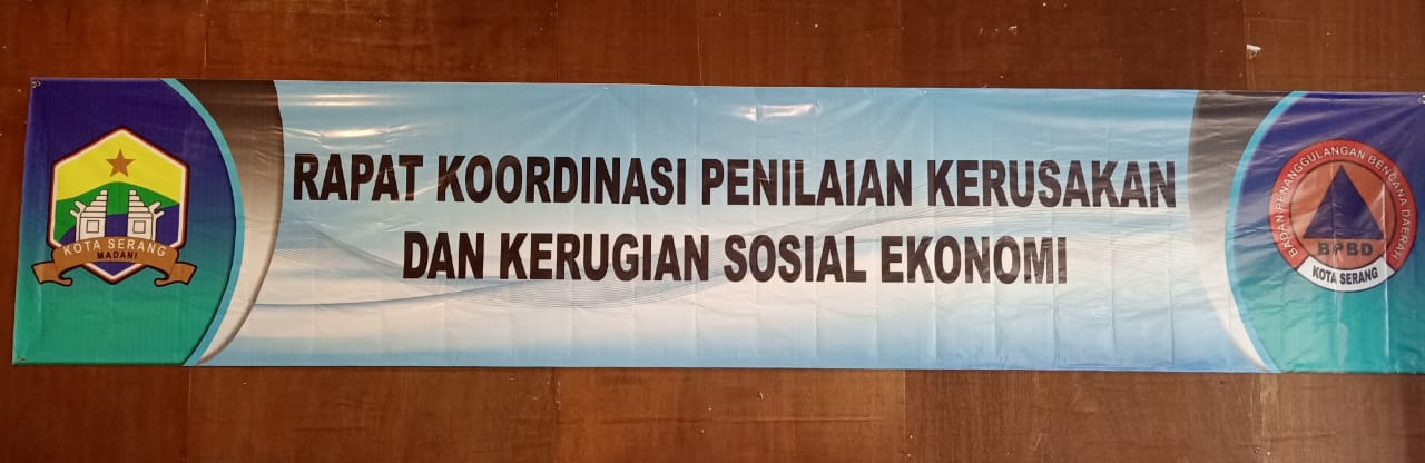 Koordinasi Penilaian Kerusakan dan Kerugian Sosial Ekonomi