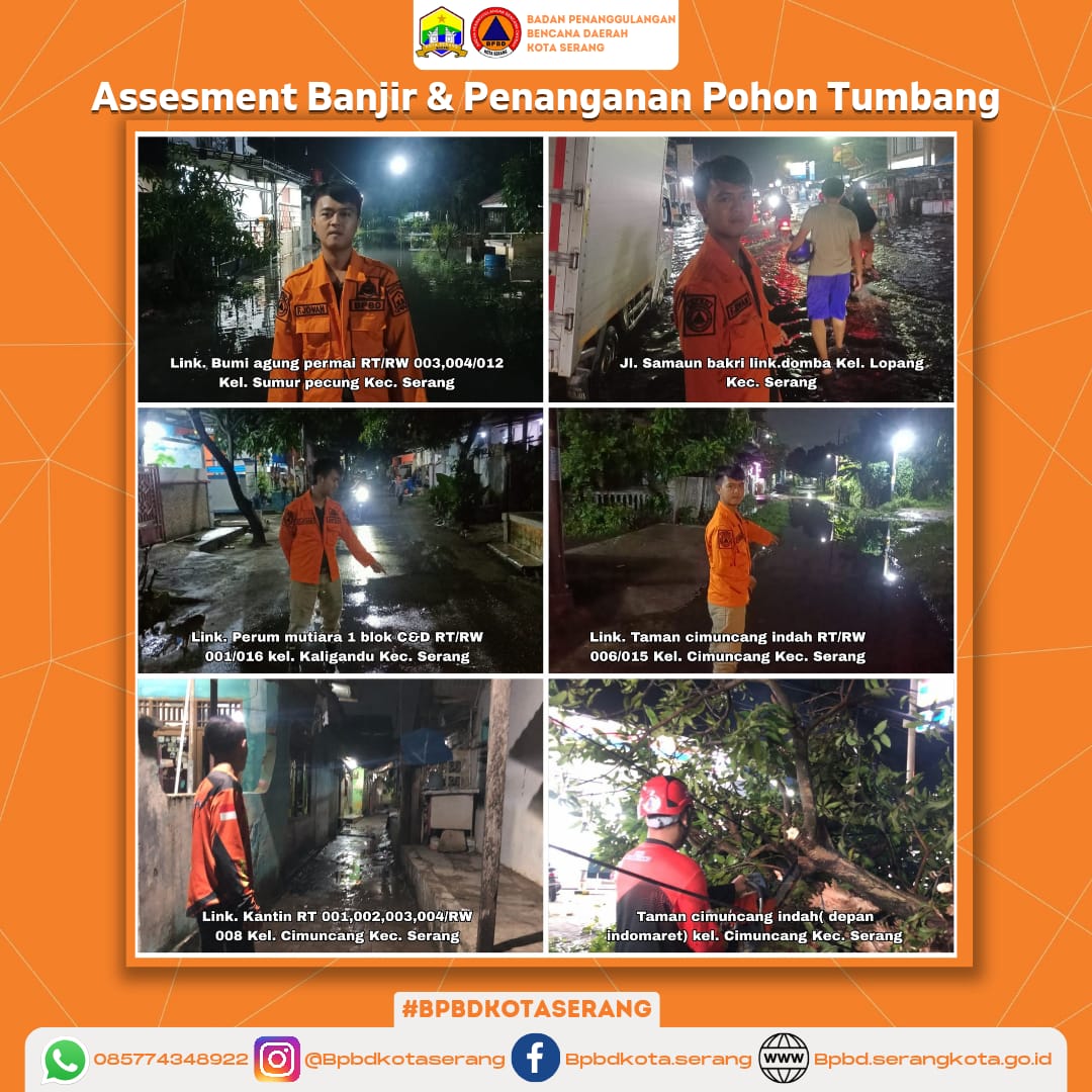 * UPDATE LAPORAN KEBENCANAAN, SABTU, 16 MEI 2026 PUKUL 23.00 WIB *
