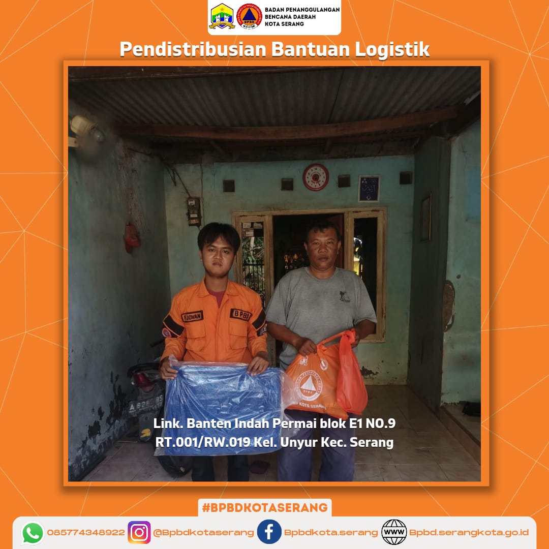 Pendistribusian Bantuan Logistik untuk Korban Bencana Di Wilayah Kota Serang