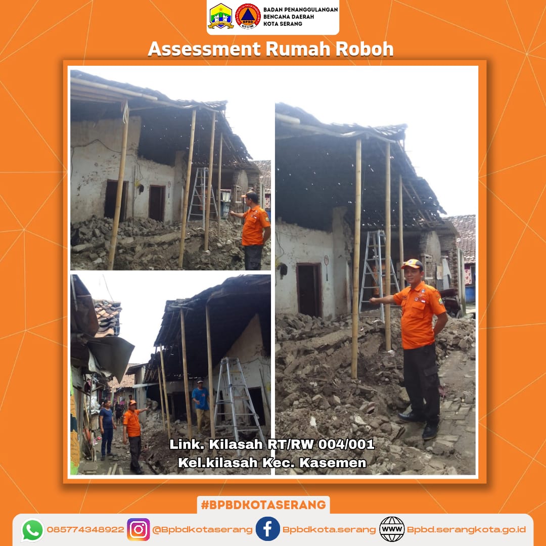 Assessment Rumah Roboh Di Kota Serang
