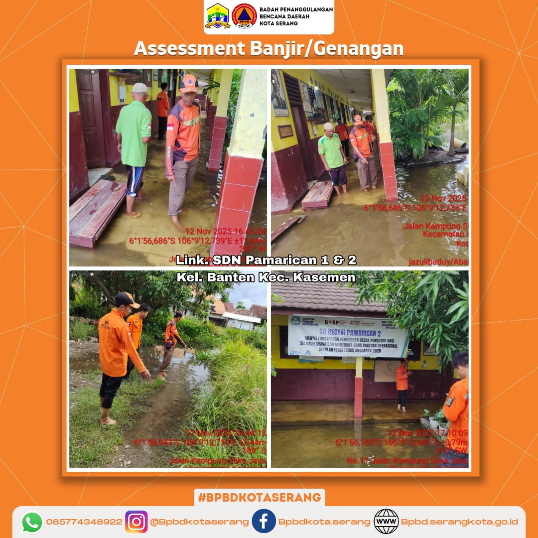 Assessment Yang Terdampak Banjir / Genangan Di Wilayah Kota Serang