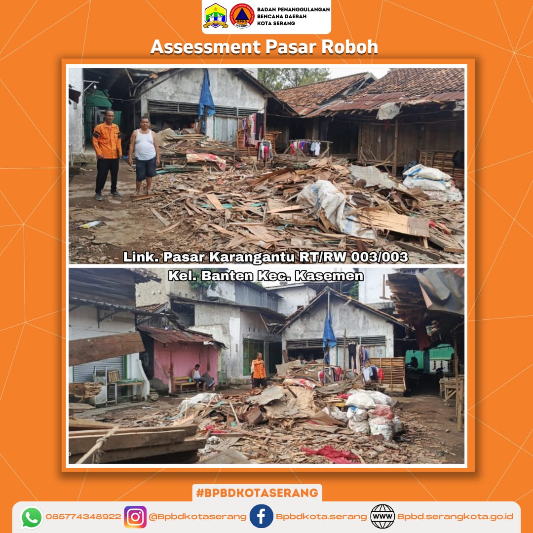 Assessment Bangunan Ruko Roboh Di Wilayah Kota Serang