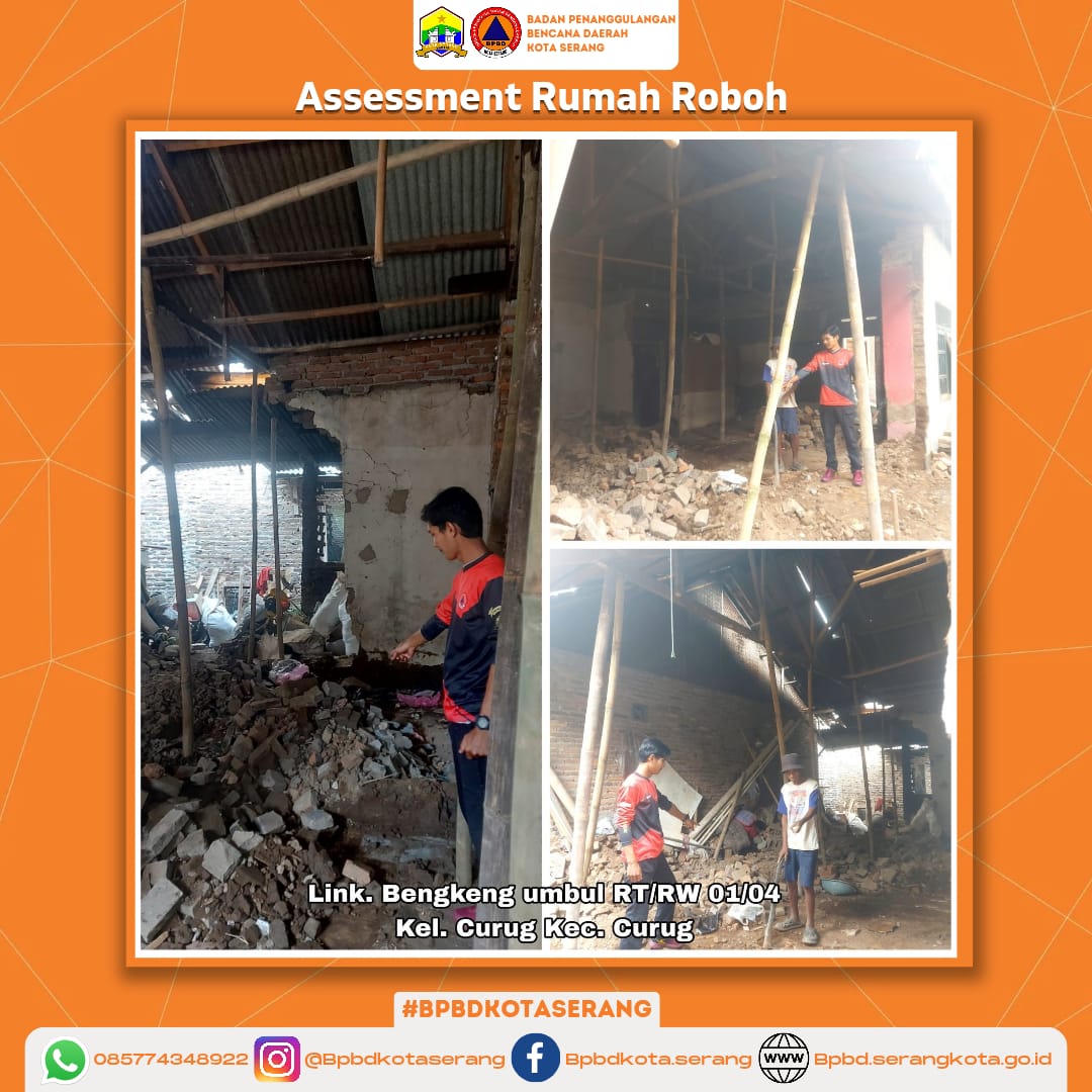 Assesment Rumah Roboh Di Kecamatan Curug