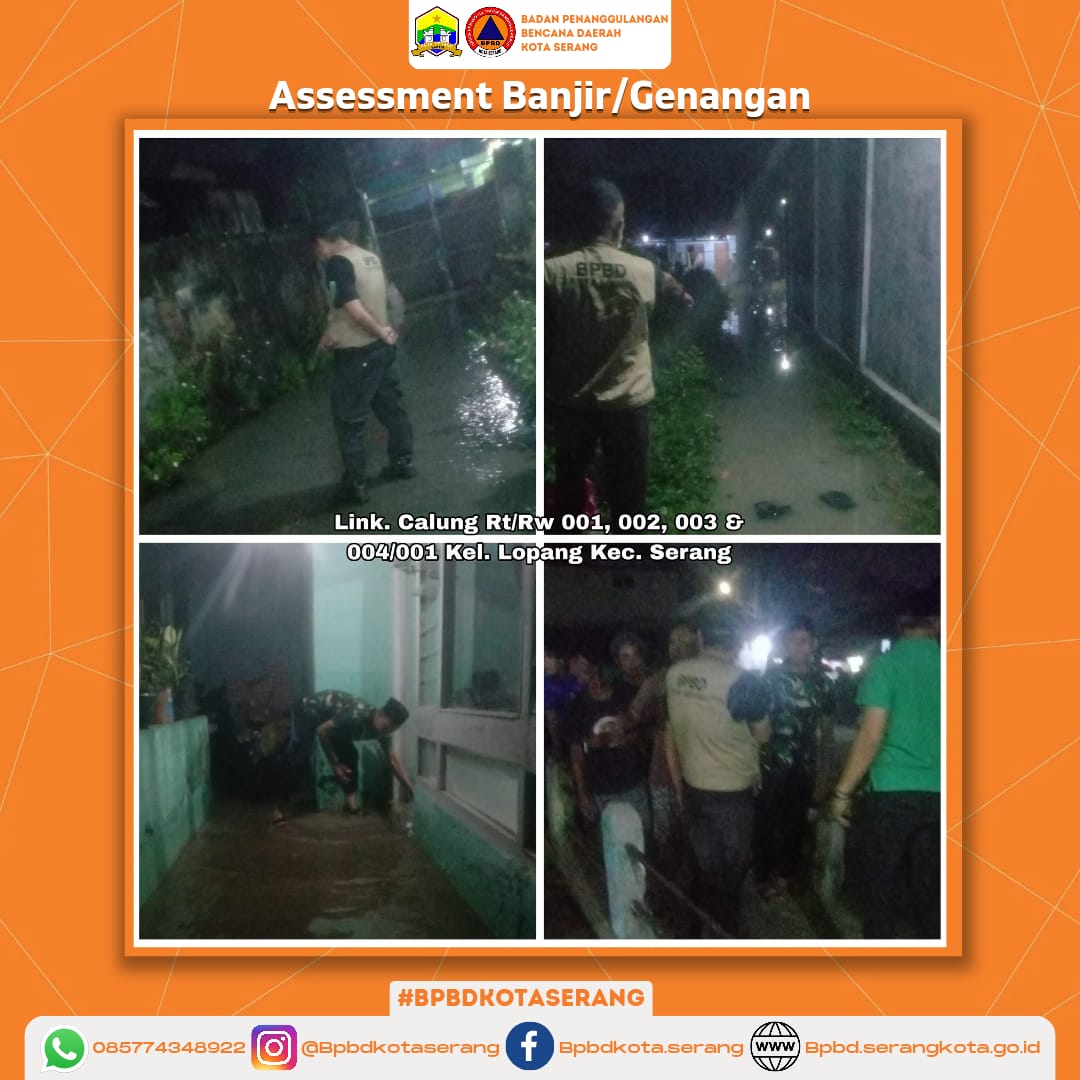 ‎INFO KEJADIAN BENCANA BANJIR/GENANGAN ‎ RABU, 25 FEBRUARI 2026 