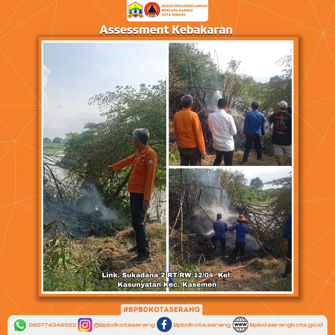 INFO KEJADIAN KEBAKARAN LAHAN ‎RABU, 15 APRIL 2026 