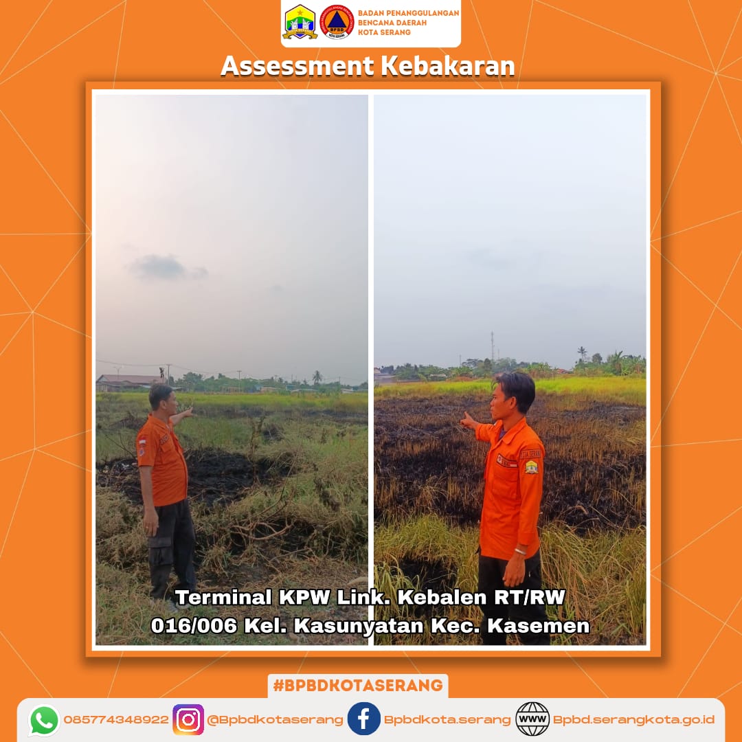 KEJADIAN KEBAKARAN LAHAN ‎SELASA, 01 SEPTEMBER 2026 