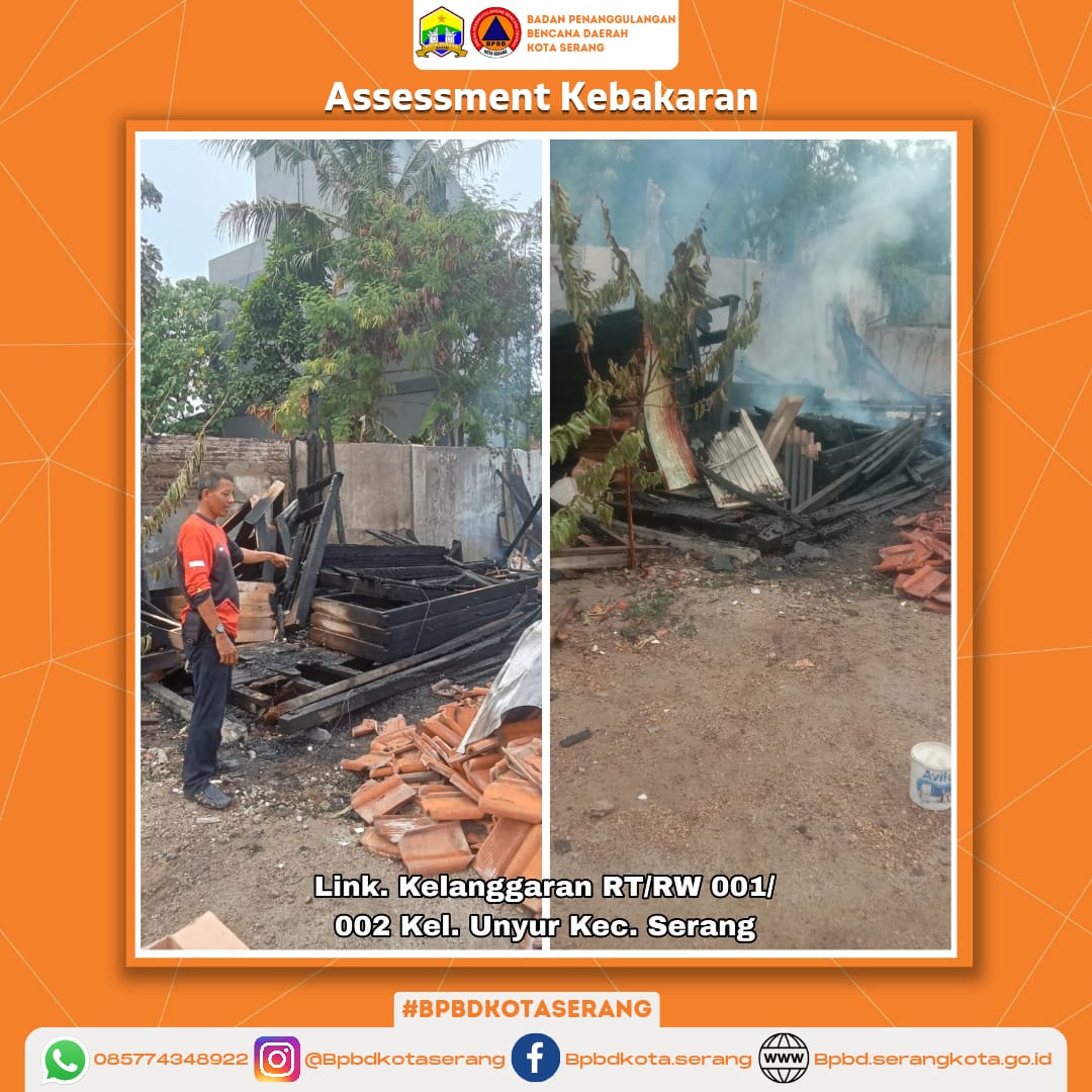 Assesment  Kebakaran Pabrik Pengolah Kayu (Panglong), Jum'at 23 Oktober 2026.